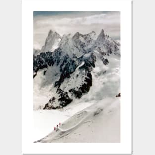 Chamonix Aiguille du Midi Mont Blanc Massif French Alps France Posters and Art